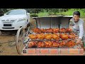 How to make stove a duck rotating - cooking Duck Use ingredients The recipe is really delicious