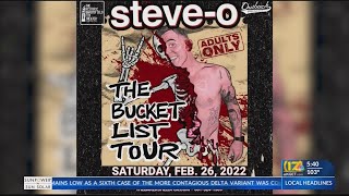 ‘Jackass’ performer Steve-O bringing Bucket List Tour to Fox Theater