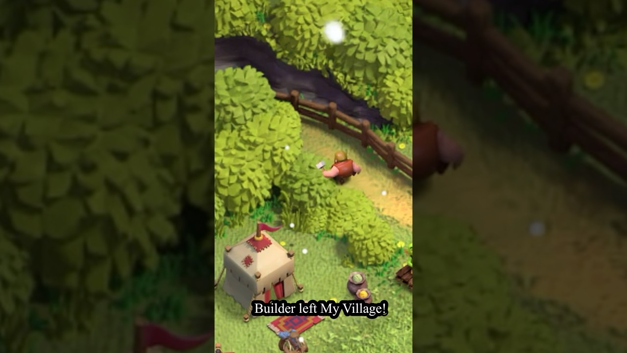 Only 1% player Know Why Builder Left My Village in Clash of Clans | 
