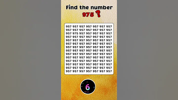 👀 Only 1% Can Find the Hidden Number! Can You? 🤯#findtheoddone #oddoneout