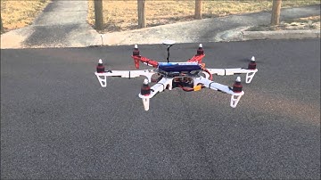 NAZA LITE hover stability test