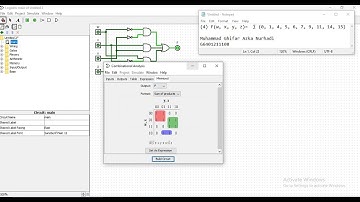 Penyederhanaan dan Pembuatan Gambar Sirkuit Fungsi Boolean Menggunakan Logisim