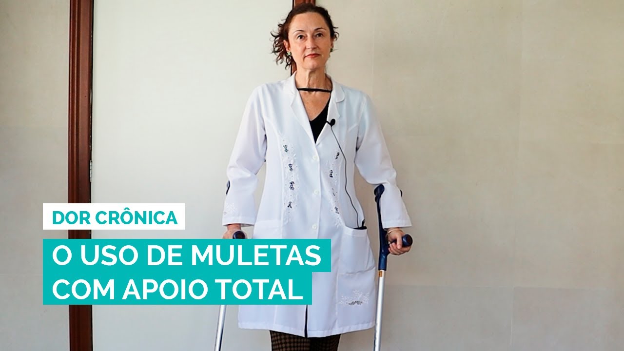 O uso de muletas com apoio total