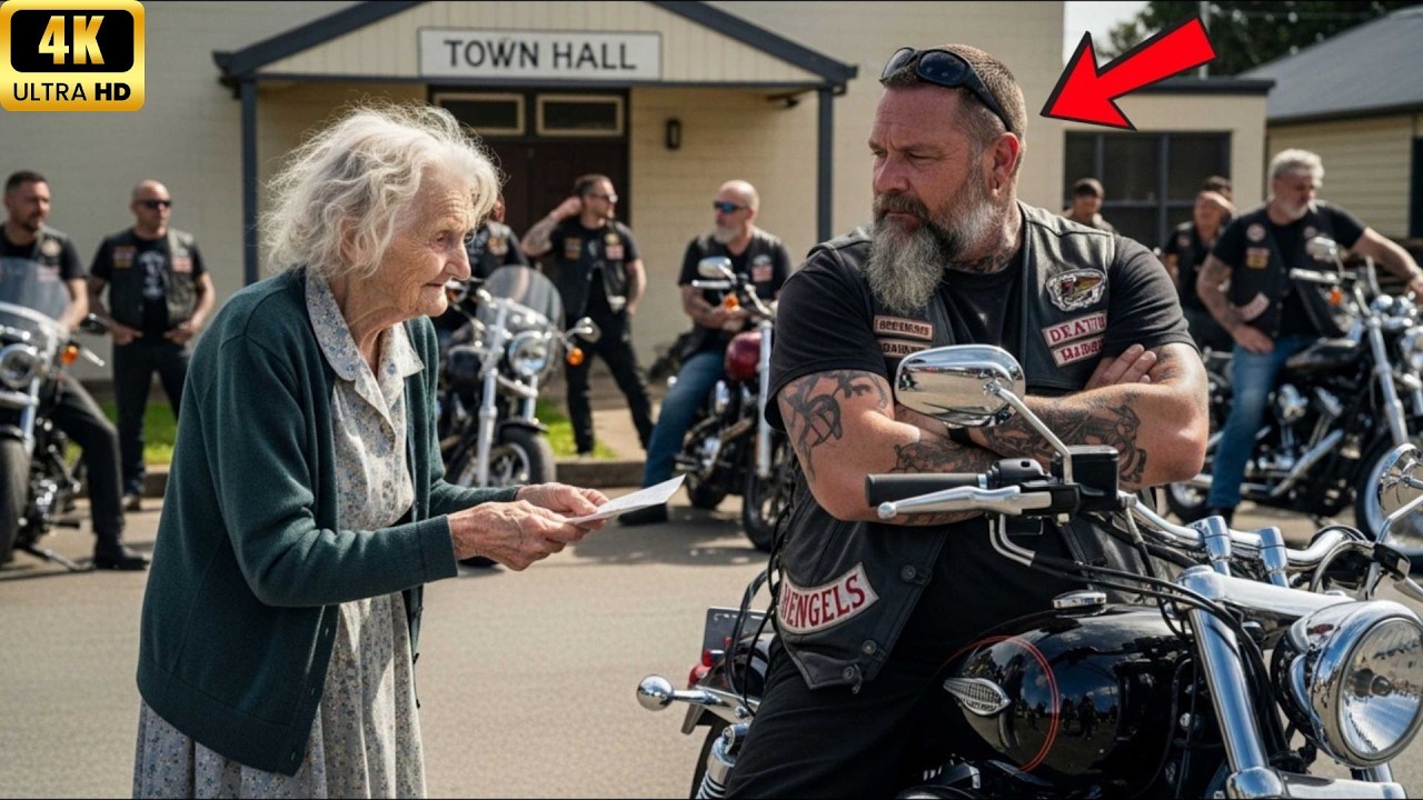 Gebrechliche 84-jährige Frau übergab Hells Angels einen Brief: „Lest ihn, nachdem ich weg bin. – Was