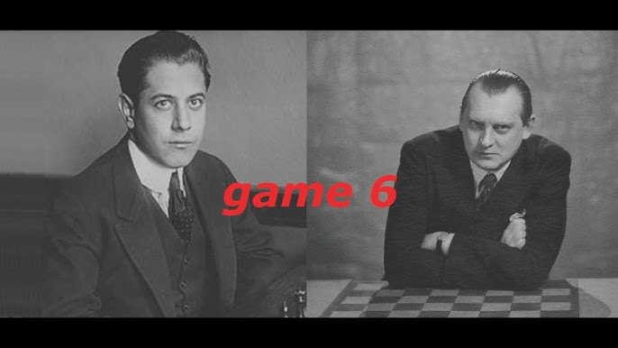 Capablanca Alekhine 1927 - game 8 