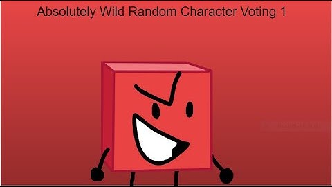 Absolutely Wild Random Character Voting 1