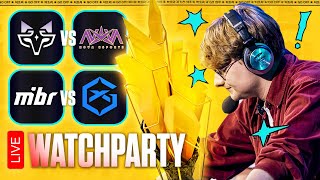 🔴 NTZ vs NOVA / MIBR vs GX - VALORANT Game Changers Championship 2025 #vctwatchparty