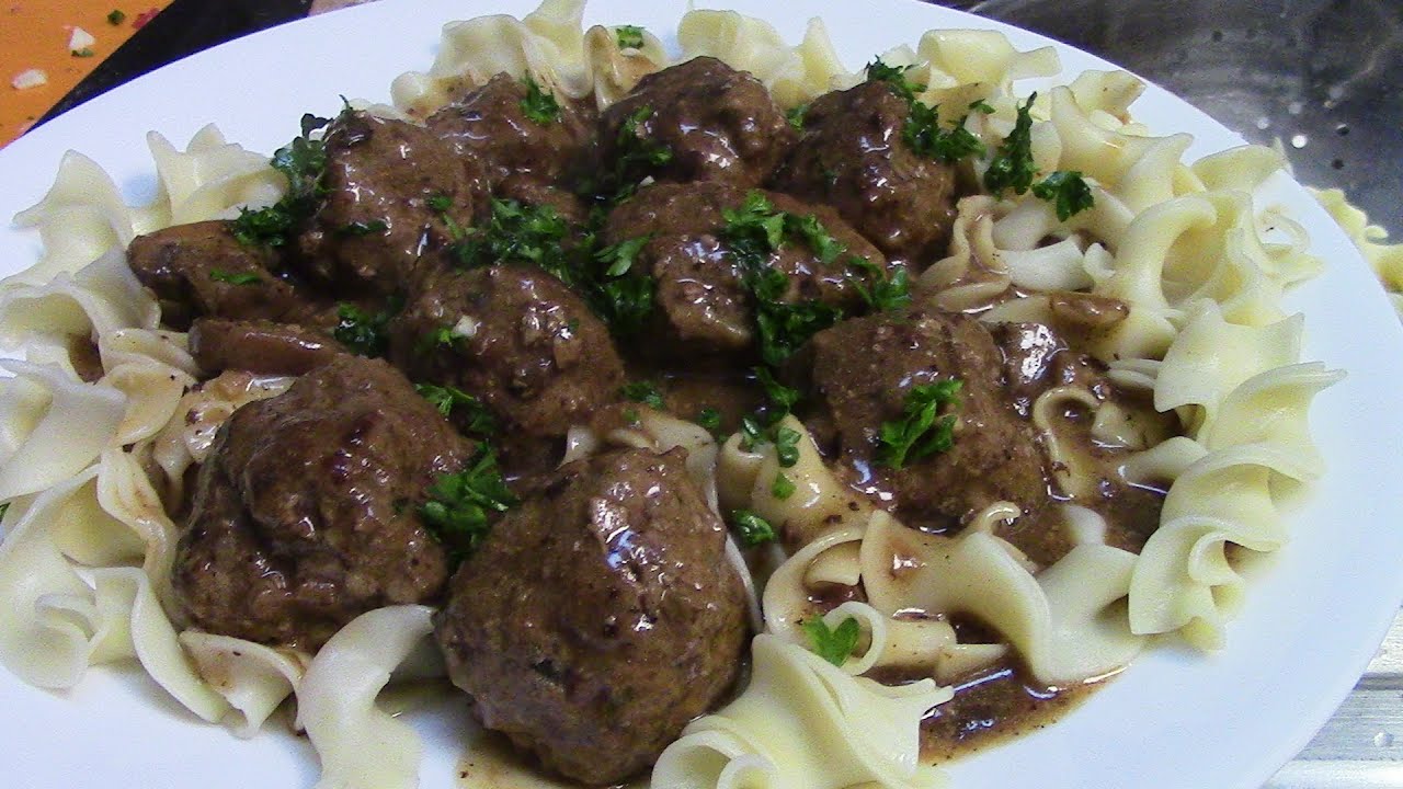 Swedish Meatballs (Recipe) YouTube