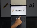 Plume AI writes your documents effortlessly — turn ideas into polished, professi