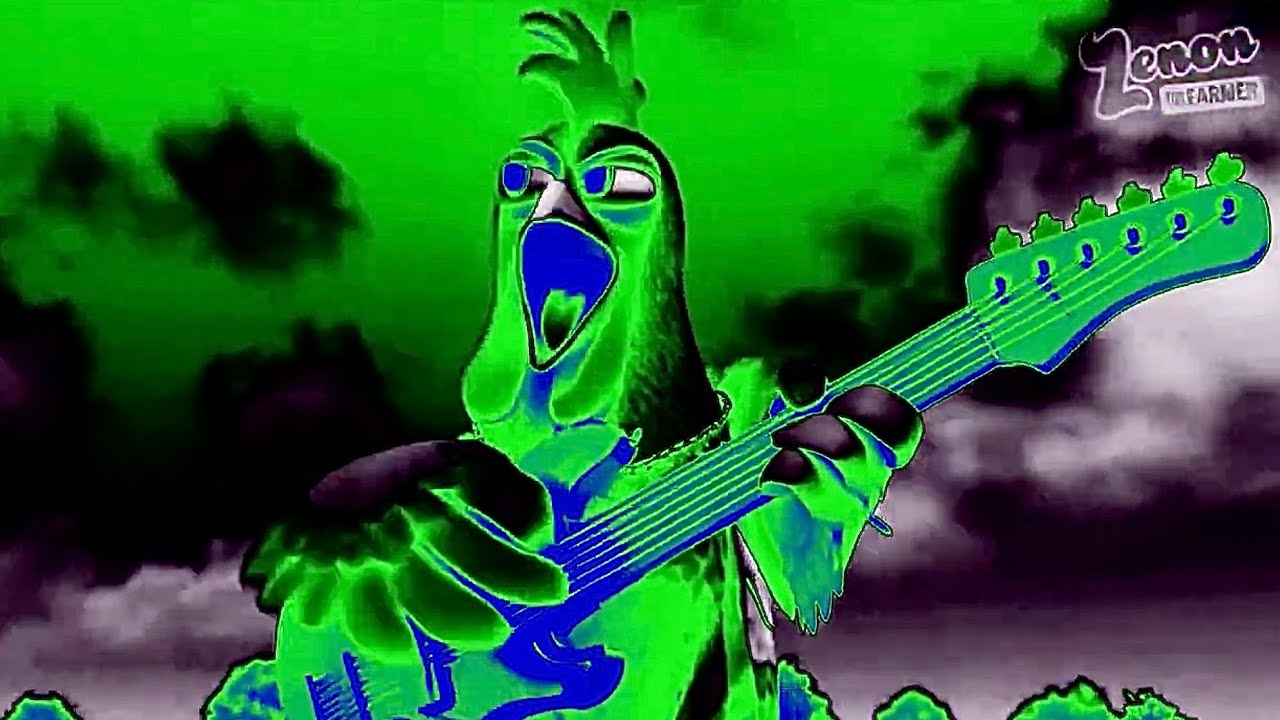 Bartolito The Rocker Rooster + Broken Guitar | Sponsored By: Klasky Csupo Gamavision