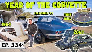 Coffee Walk | Cali Vettes, Twin Mill Update, and Split Window Z06 Tanker!!