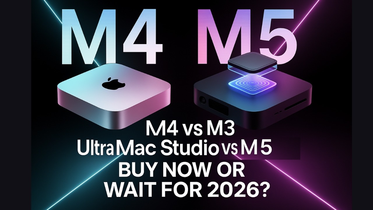 M4 Max & M3 Ultra Mac Studio vs M5 Max & Ultra — Buy Now or Wait for ...