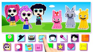 Sprunki x K-Pop Cardboard Game Adventure! 🤯📦 DIY Chaos Unlocked!