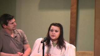 Elaina Carlson Baptism