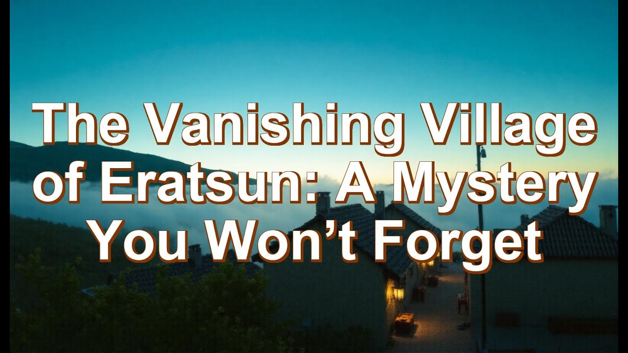 The Vanishing Village of Eratsun: A Mystery You Won’t Forget