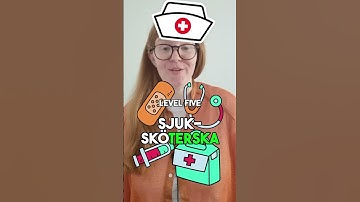 5 levels of sjuksköterska
