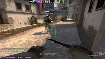 MIRAGE SHORT TO CHAIR JUMP (VANILLA SETTINGS, 128 TICK, NOBIND, JUMP BUG)