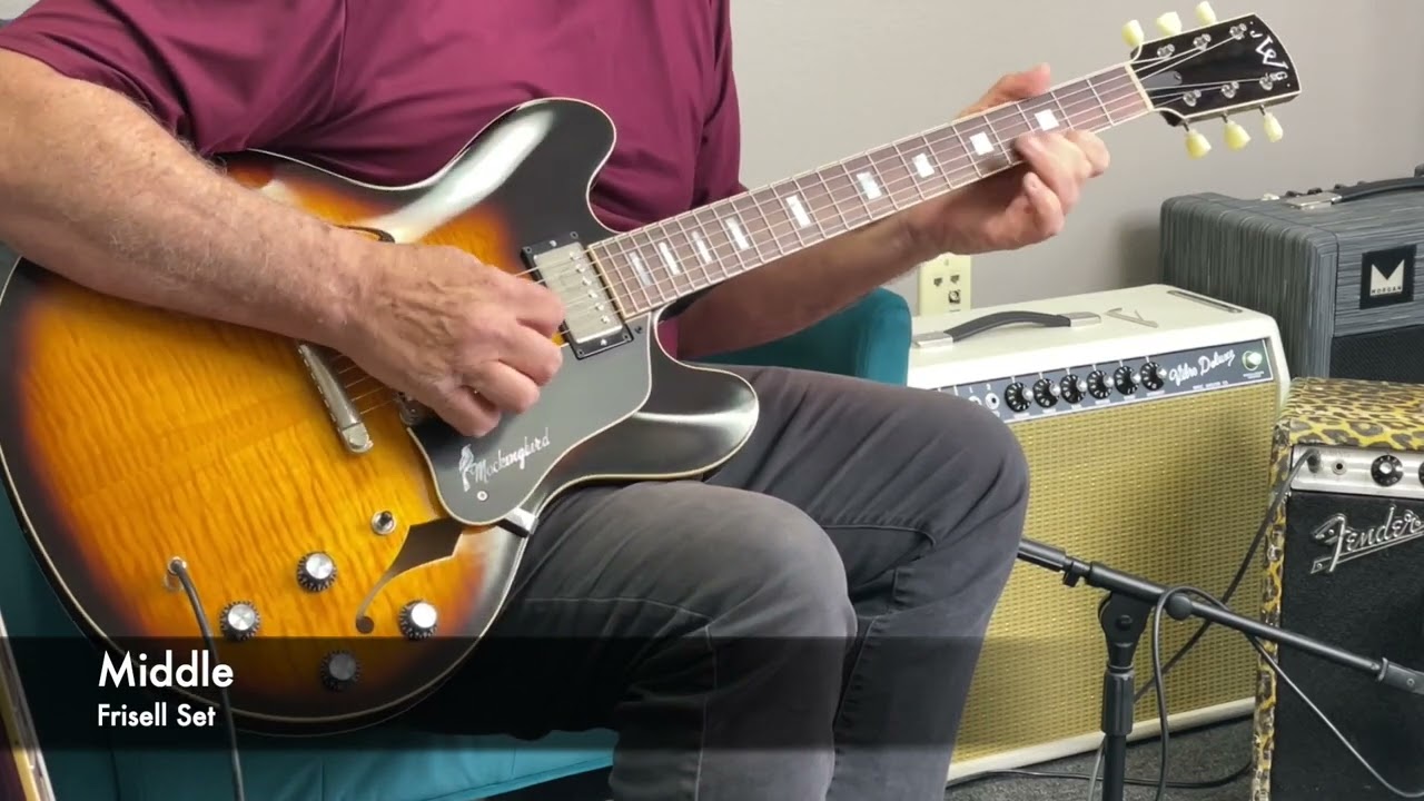 ギター Ron Ellis Pickups Bill Frisell Set Ron Ellis Pickup Frisell Set - Middle Position - YouTube
