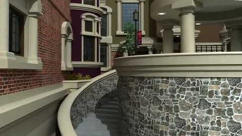 3DS MAX - Storefront and Condo Project - Fythrough - Camera 08