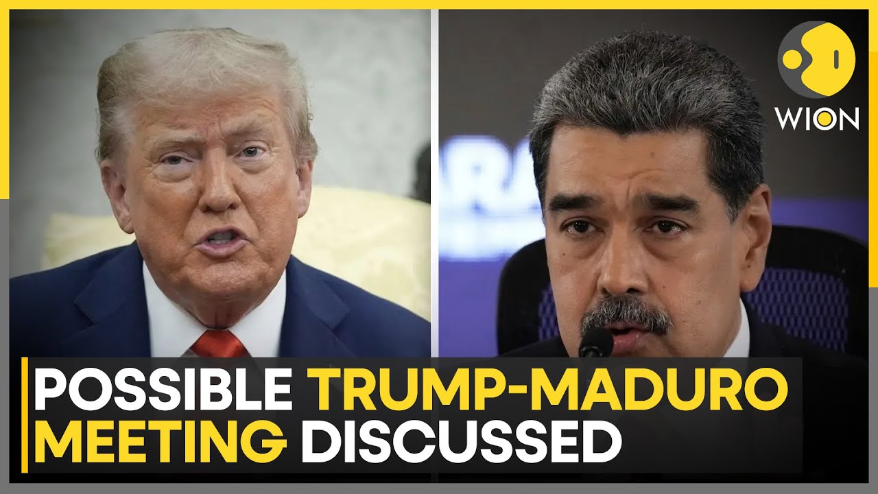 NYT: Trump, Maduro Discussed A Possible Meeting In The US | WION News
