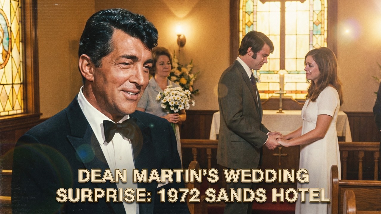 They Had No Money for a Wedding… Then Dean Martin Walked In (Unforgettable Moment)