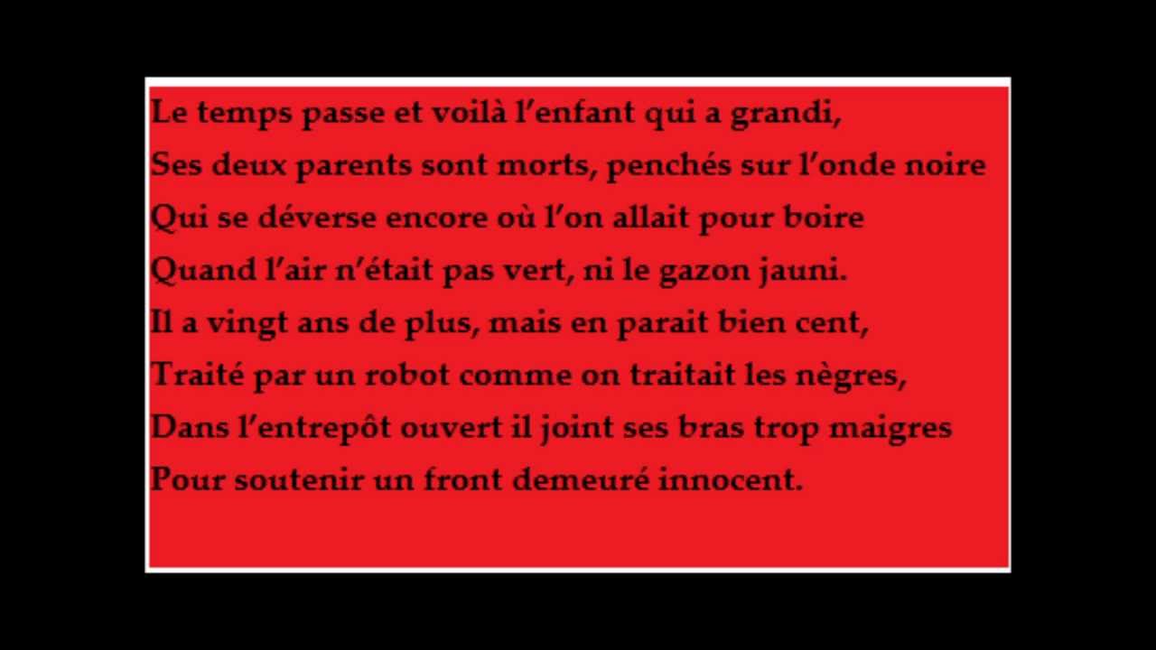 L'enterrament, hommage à Bernard Manciet