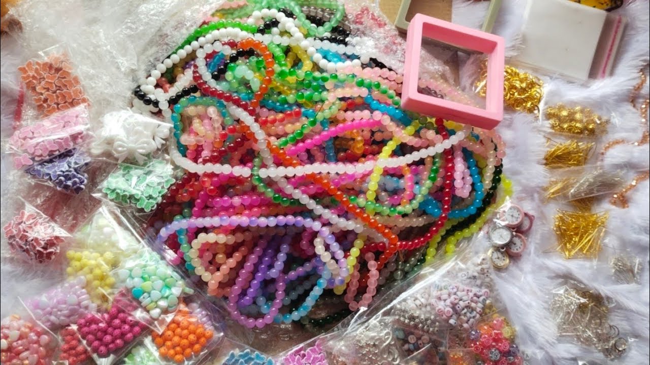 Raw material/Unboxing Raw materials/jelly beads