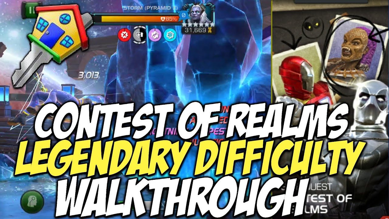 April Side QuestLegendary Difficulty Walkthrough | Target-Mordo | Marvel Contest Of Champions