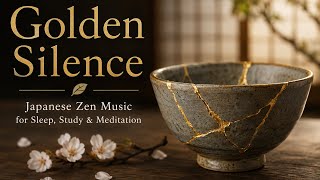 Golden Silence 🍃 Japanese Zen Music for Sleep, Study & Meditation