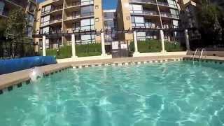 GoPro Hero 2 Dive Housing - Swimming Pool Test 1080P HD 30FPS