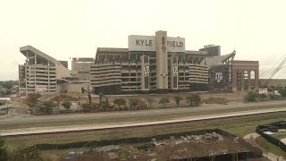 Kyle Field Implosion - West Campus Garage (Angle 1)
