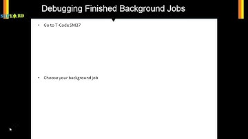 033 Debugging Finished Background Jobs