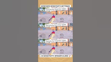 Bgmi 2.9 update•4finger sensitivity settings • Jonathan sensitivity • Pubg Headshot Sensitivity