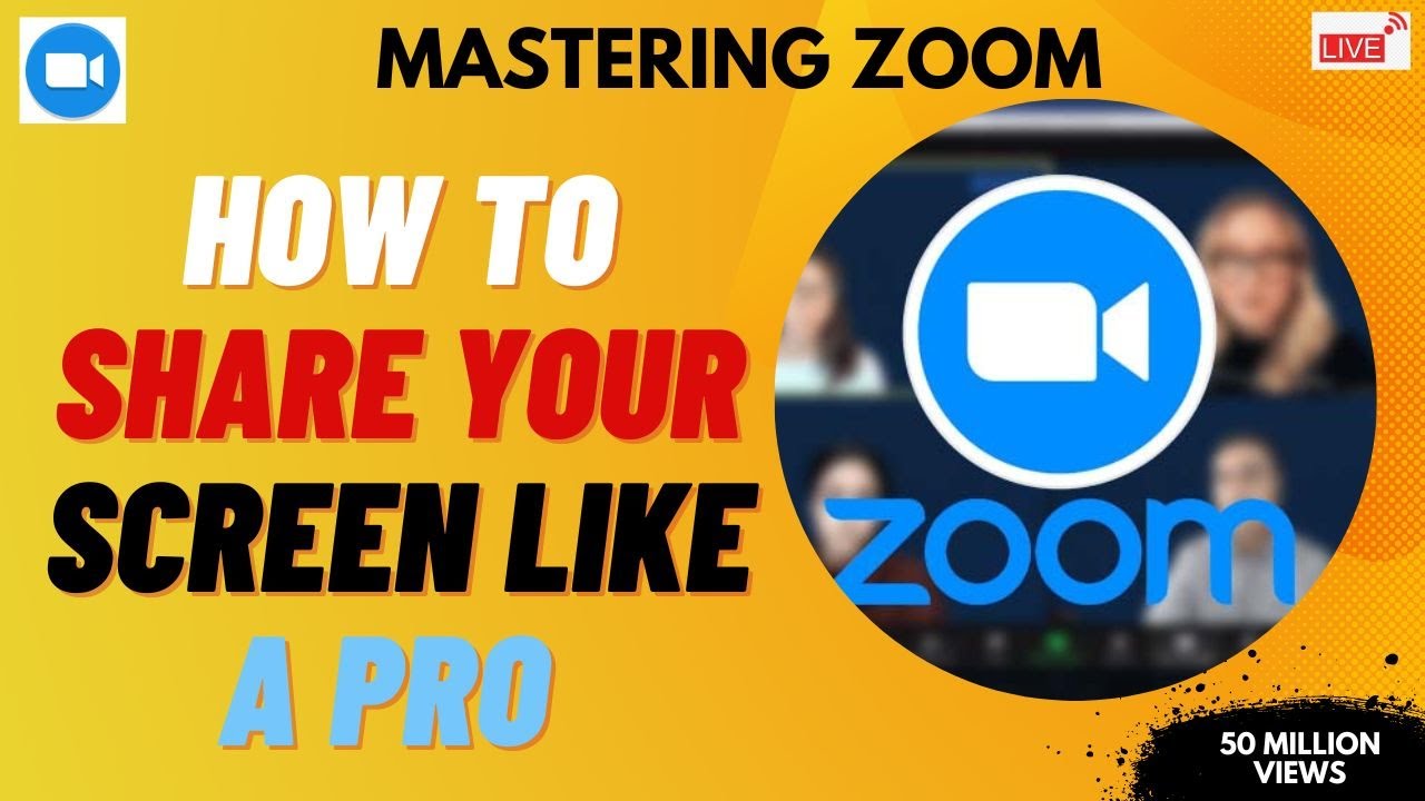 Mastering Zoom: How to Share Your Screen Like a Pro - YouTube