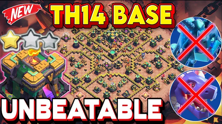BEST-05 UNBEATEN TH14 WAR / TROPHY / CWL BASE WITH COPY LINKS|| TH14 BASE ANTI AIR AND GROUND ATTACK