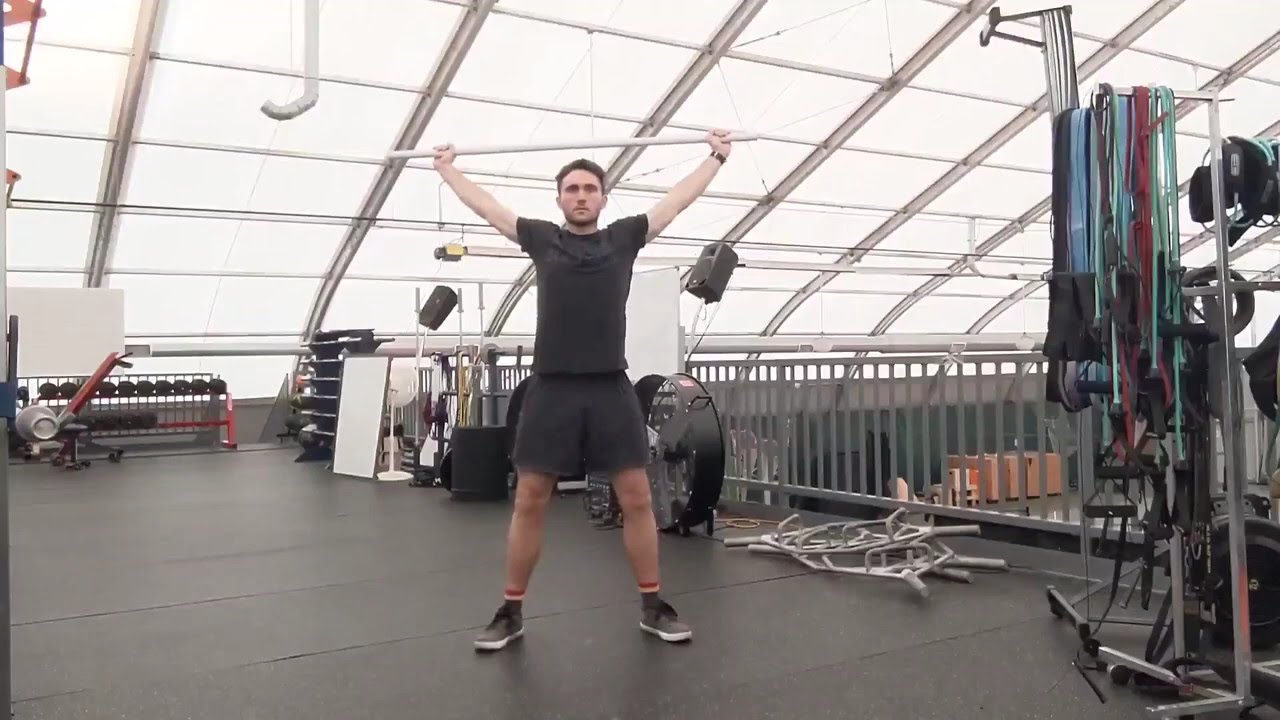 PVC Overhead Squat Fàs Movement Training YouTube