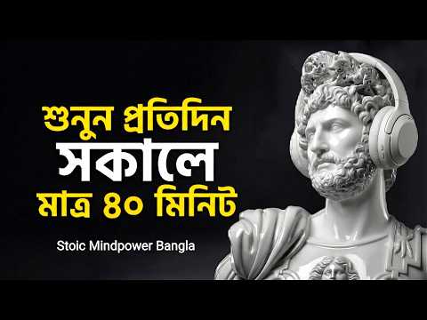 🔴জীবনের ৭টি শিক্ষা যা শিখতে আমার ১০ বছর লেগেছে - মনকে নতুন করে সাজানোর সকালের গোপন কৌশল | Stoicism🔥