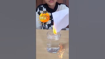 🔥 Magic Fire with Sanitizer! | Science Trick You Must See #experiment #sciencerules #sciencefun