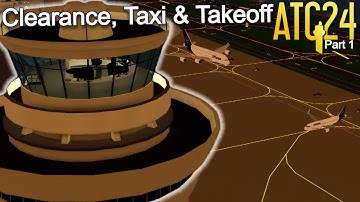 ATC24 I IFR, Taxi and Takeoff Tutorial