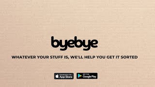 Byebye App - Organize. Declutter. screenshot 1