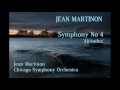 Capture de la vidéo Jean Martinon: Symphony No 4, 'Altitudes' [Martinon-Chicago So]