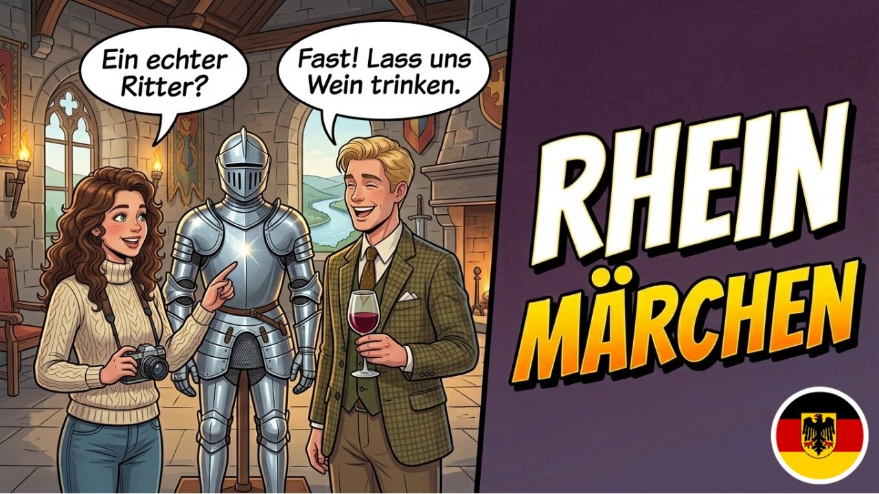 Вы понимаете настоящий немецкий? Проверьте свои навыки аудирования уровня A1-A2 в этом замке! 🎧🇩🇪