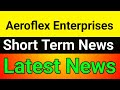 Aeroflex Enterprises share 🔥 aeroflex enterprises share latest news
