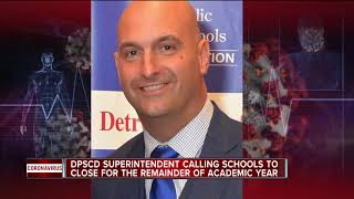 Detroit schools superintendent calls on state to close schools for the year