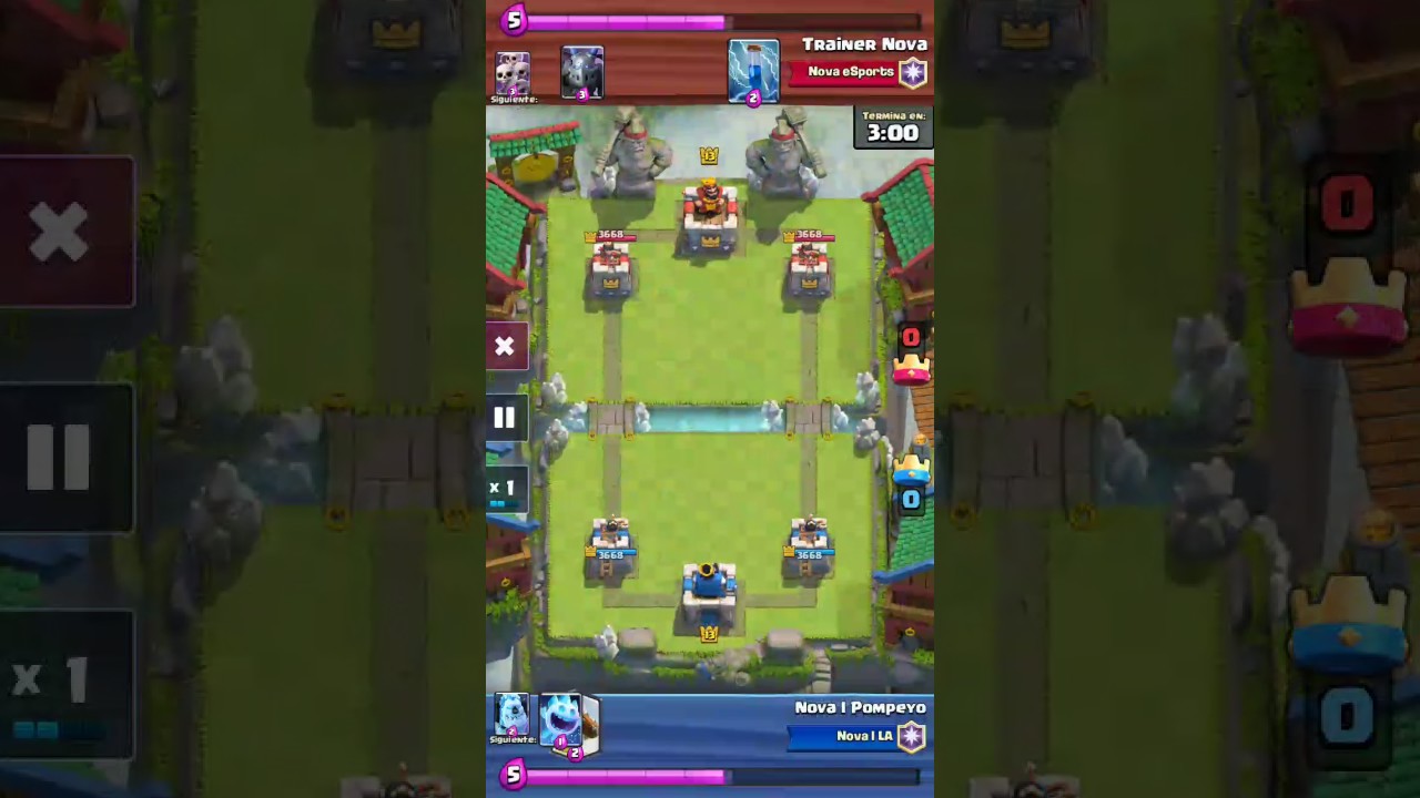 Win trade de Nova I Pompeyo? TV Royale Clash Royale