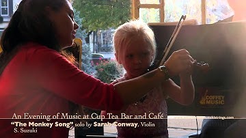 Sarah Conway Performing "The Monkey Song"