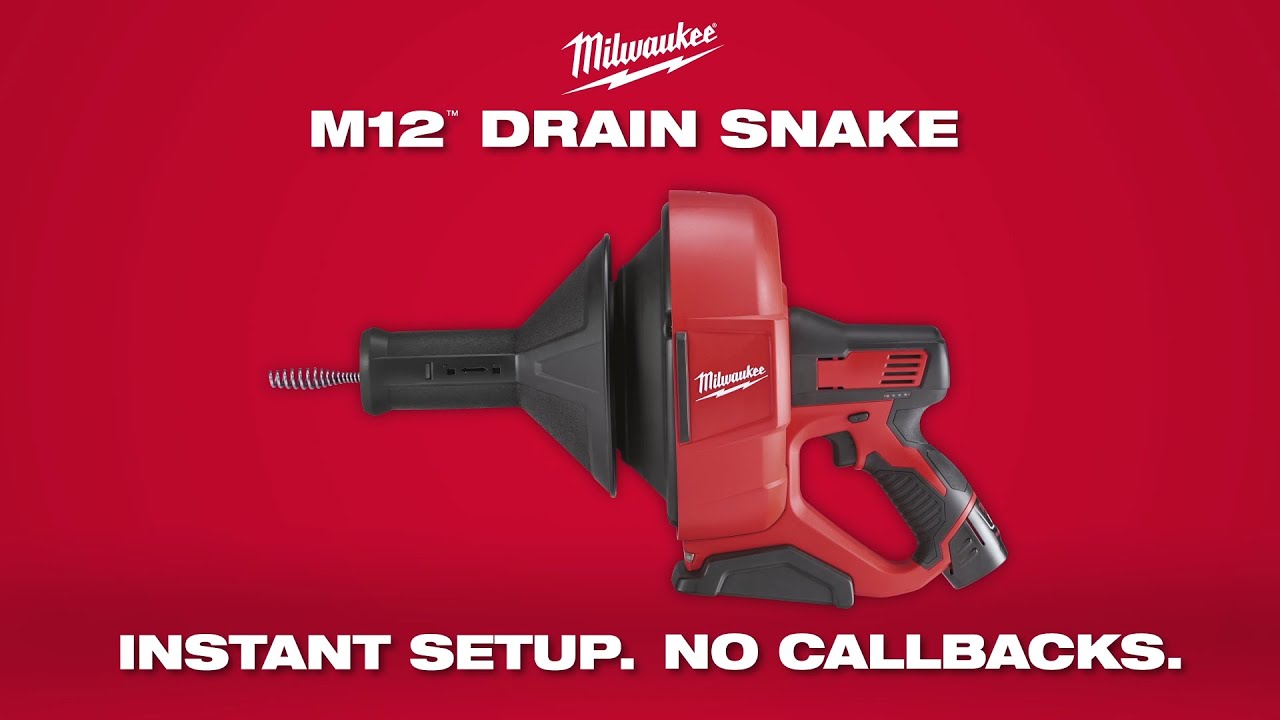 Milwaukee Tool Introduces Cordless Drain Snake