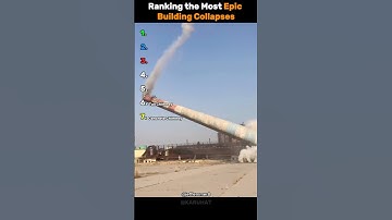 Ranking the Most Epic Building Collapses #shorts