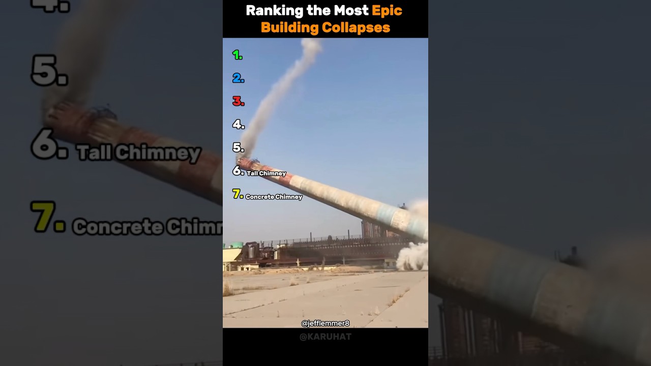 Ranking the Most Epic Building Collapses 