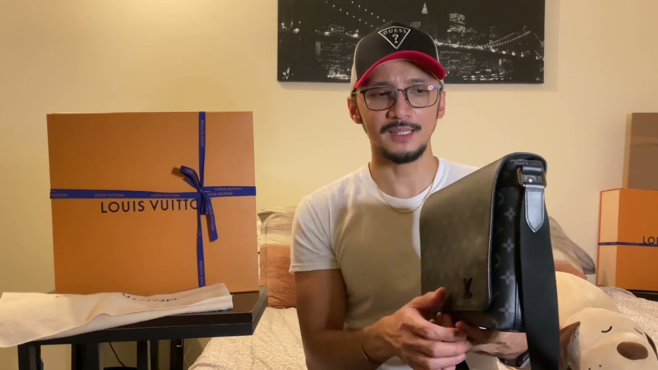 Unboxing a Mens Louis Vuitton Trio Messenger Bag - UNBOXING AND